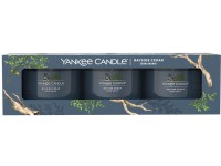 YANKEE CANDLE ÜVEGBE TÖLTÖTT MINTAGYERTYA SZETT BAYSIDE CEDAR